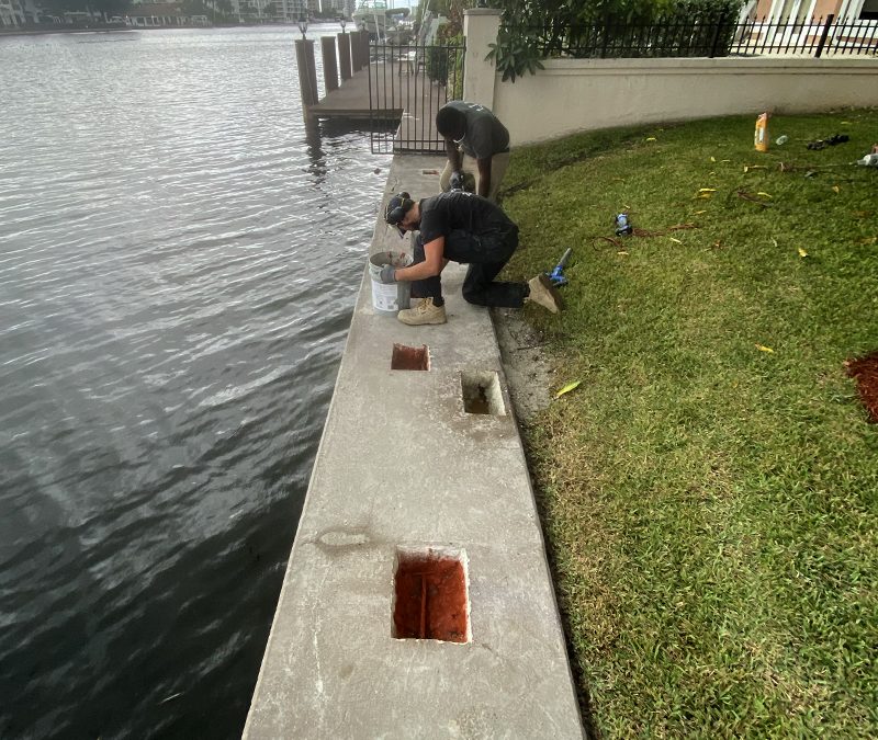Remove Rust/Corrosion Project – Lauderdale by the Sea, FL