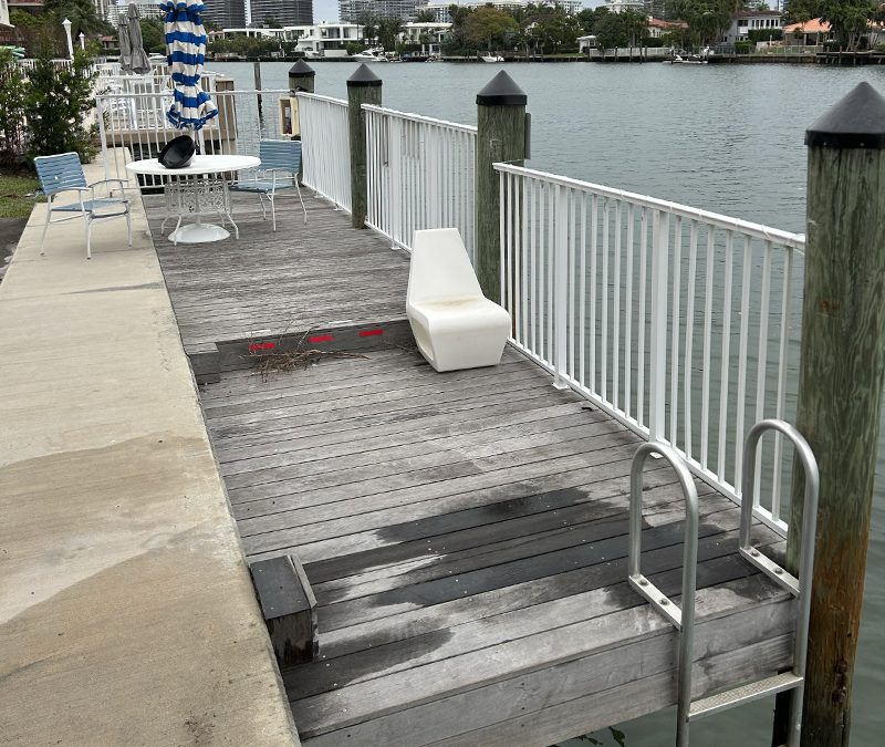 Tidal Area Protective Wraps – Pile Caps – Miami, FL – Seawall Repair – Seawall Maintenance – Dock Repair – Dock Maintenance