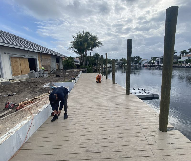 Hurricane Boat Lift – WearDeck Dock Boca Raton, FL – Decks & Docks Fort Lauderdale, FL – Hydros Marine Construction – Update