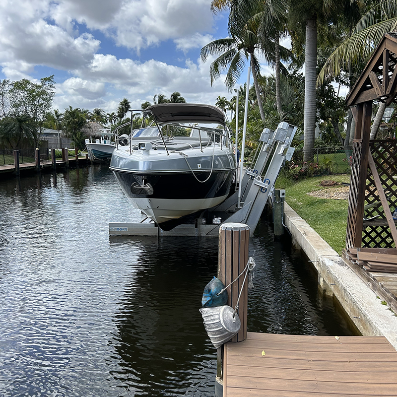Boat Lift Installation