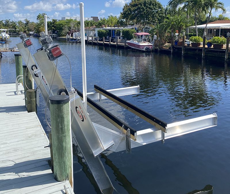 Hurricane Boat Lift  – 10k Boat Lift – Boat Lift Installation – Boat Lift Maintenance – Boat Lift Repair – Hydros Marine Construction