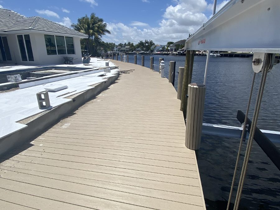 WearDeck Dock – Hurricane Boat Lift  – Boat Lift Installation – Boat Lift Maintenance – Boat Lift Repair – Hydros Marine Construction