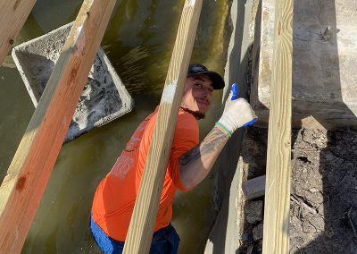 Seawall Maintenance - New Decking - Broward County Marine Construction - Broward County Seawalls