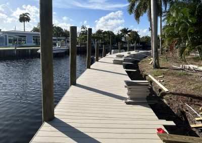 Owens Corning WearDeck & CAMO Fasteners Dock in Fort Lauderdale
