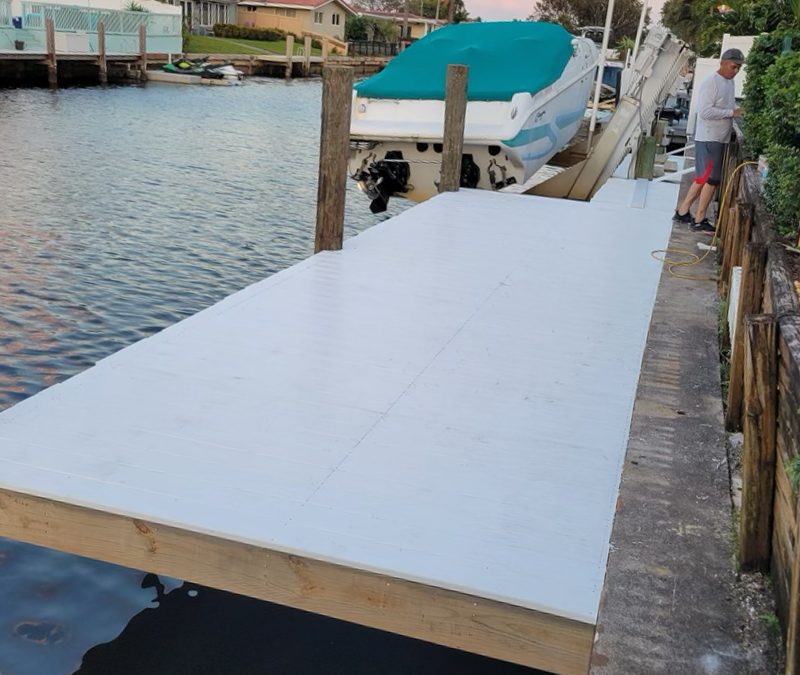 Ultra Modern Wear Deck Docks by Hydros Marine Construction