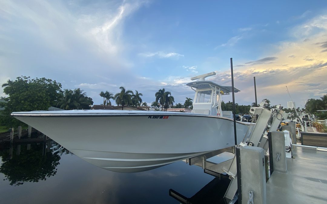 Boat Lift Installation
