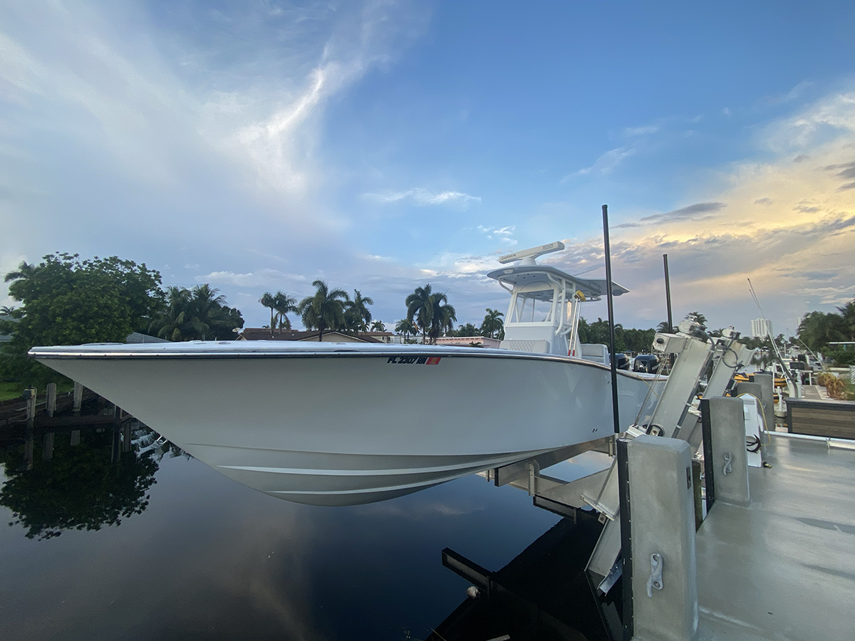 Boat Lift Installation