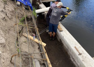 Emergency Seawall Maintenance