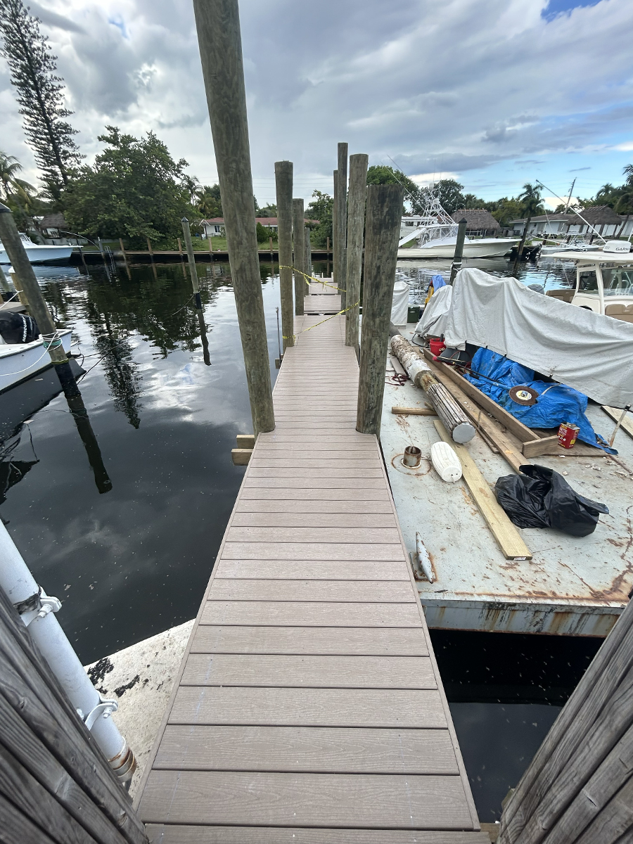 Owens Corning Wear Deck Dock