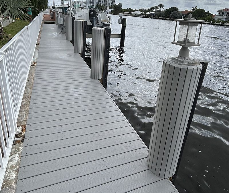 Beautiful New Dock in Fort Lauderdale