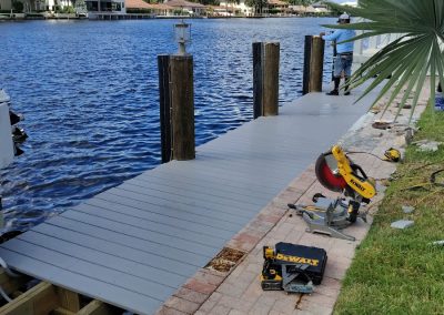 New WearDeck Dock in Fort Lauderdale