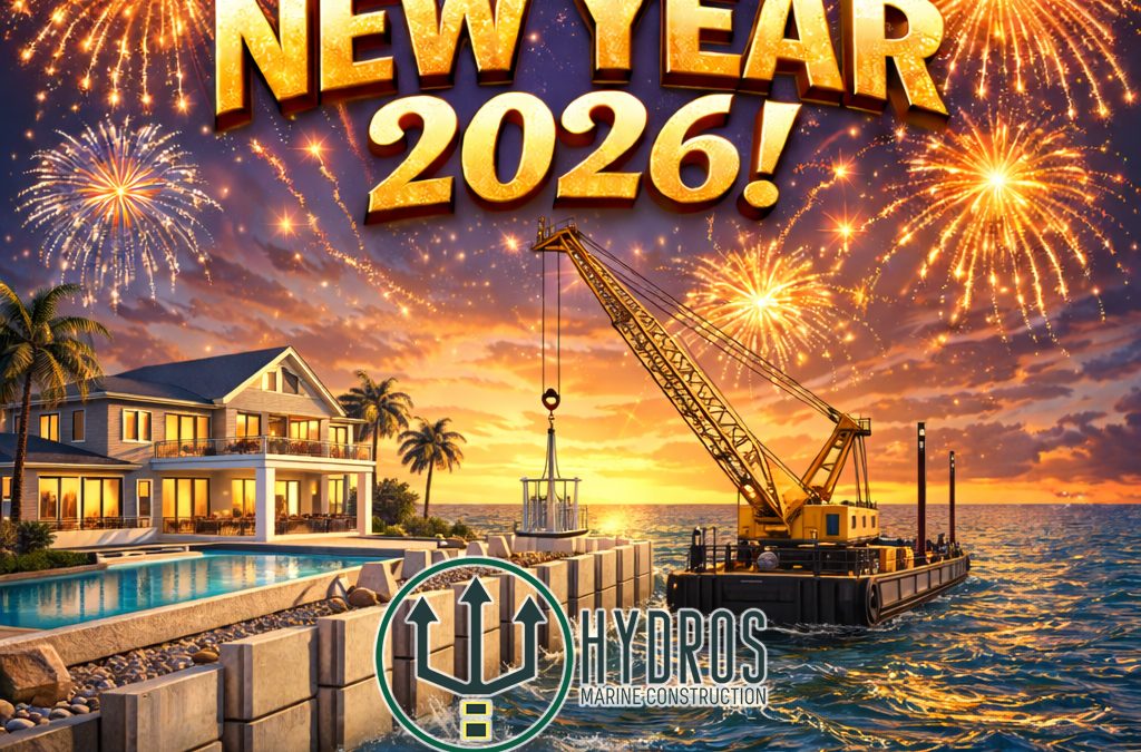 Happy New Year from Hydros Marine Construction!
