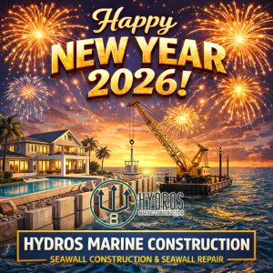 Happy New Year from Hydros Marine Construction!